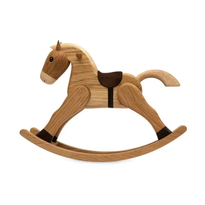 The Rocking Horse Dekoration 13,5 cm Eiche, 13,5 cm von Spring Copenhagen – Produktfoto