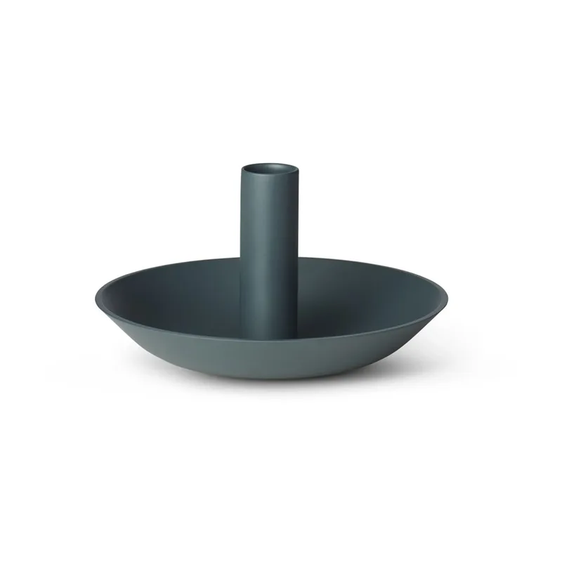 The Water Lily Kerzenhalter Ø15cm Forest green by Spring Copenhagen – product photo