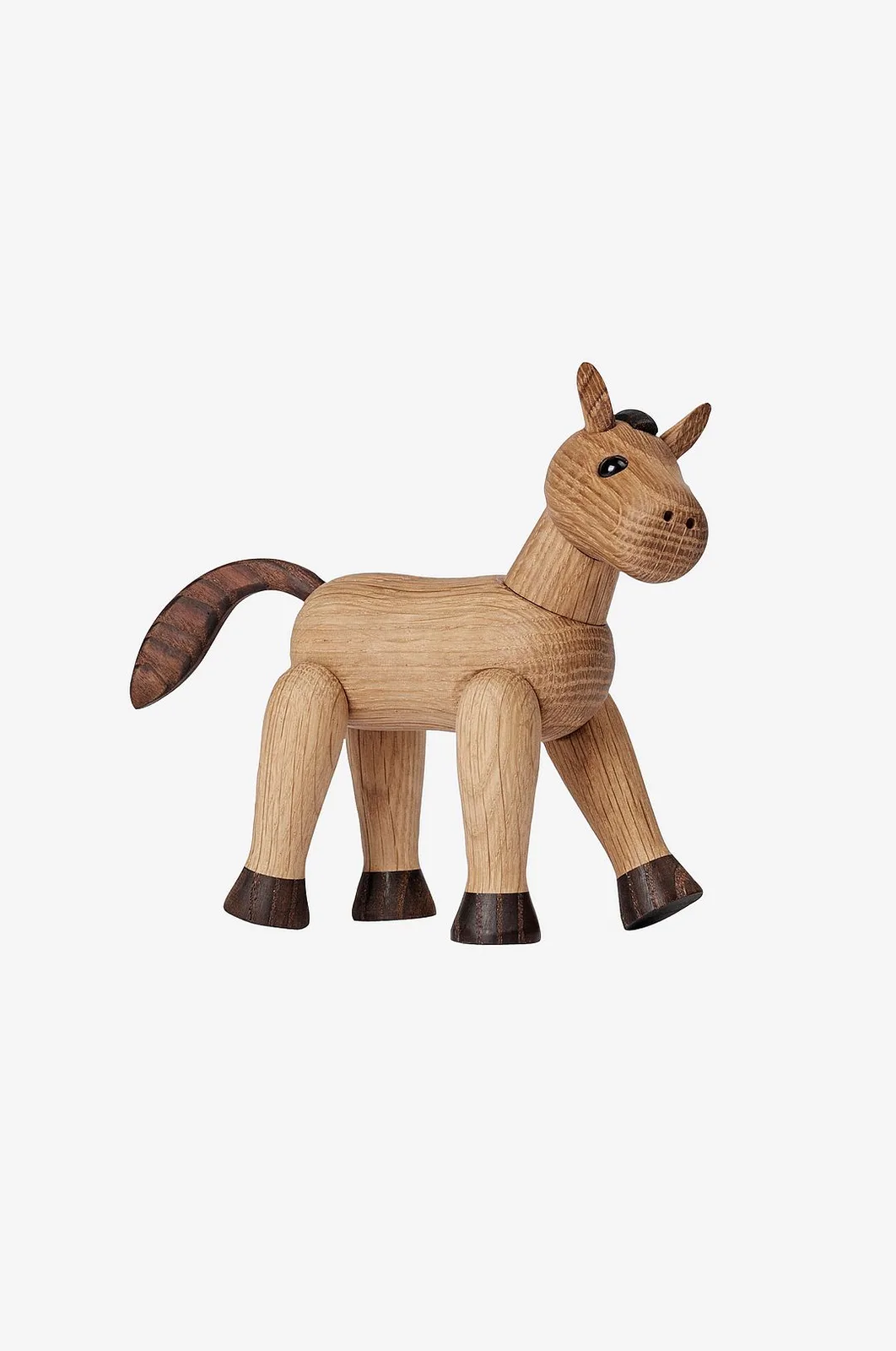 Trædekoration Beauty Hest 12 cm - Pynteting van Spring Copenhagen in Naturel – productfoto