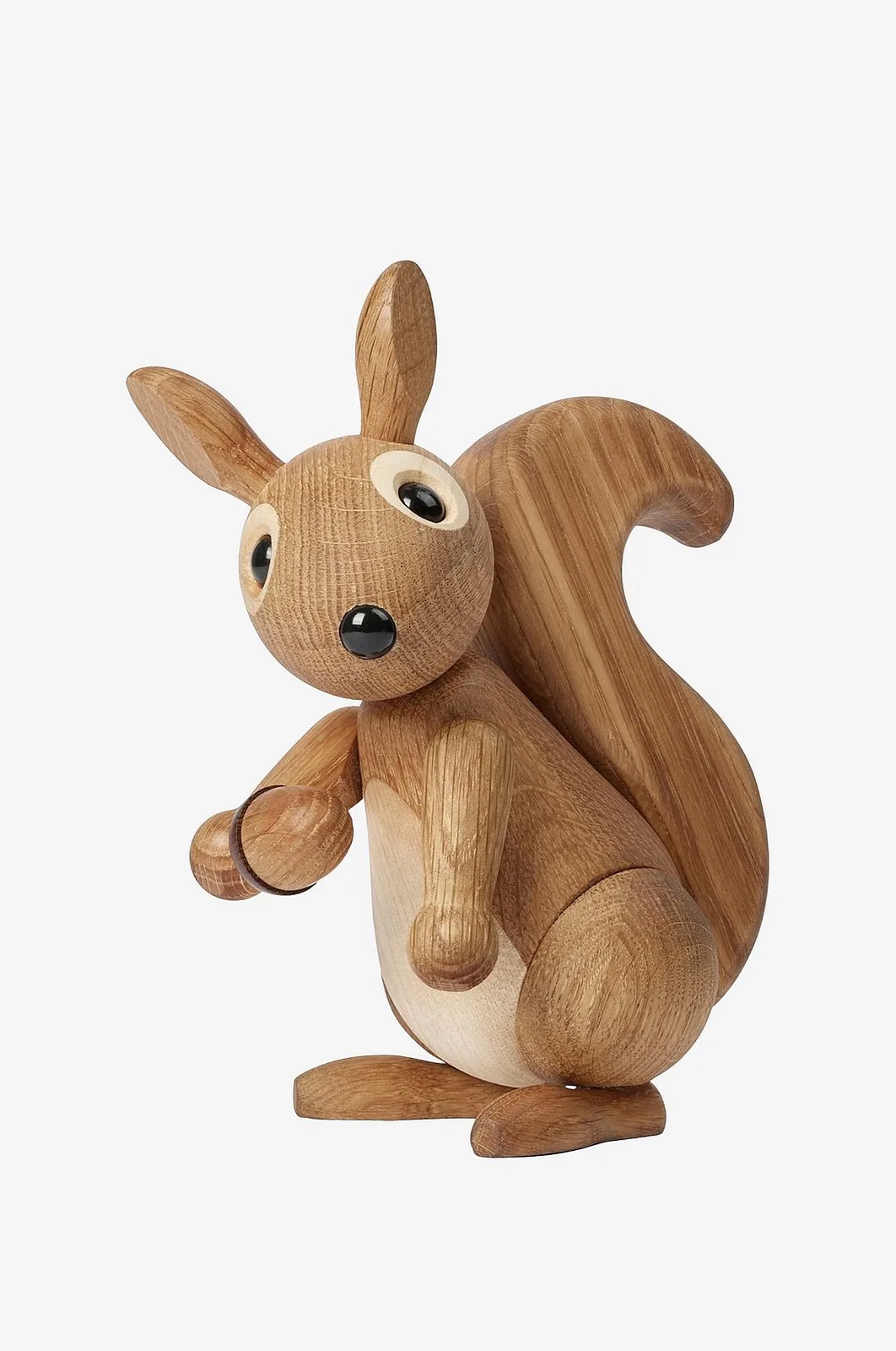 Trædekoration Honey Egern 19 cm - Pynteting van Spring Copenhagen in Naturel – productfoto