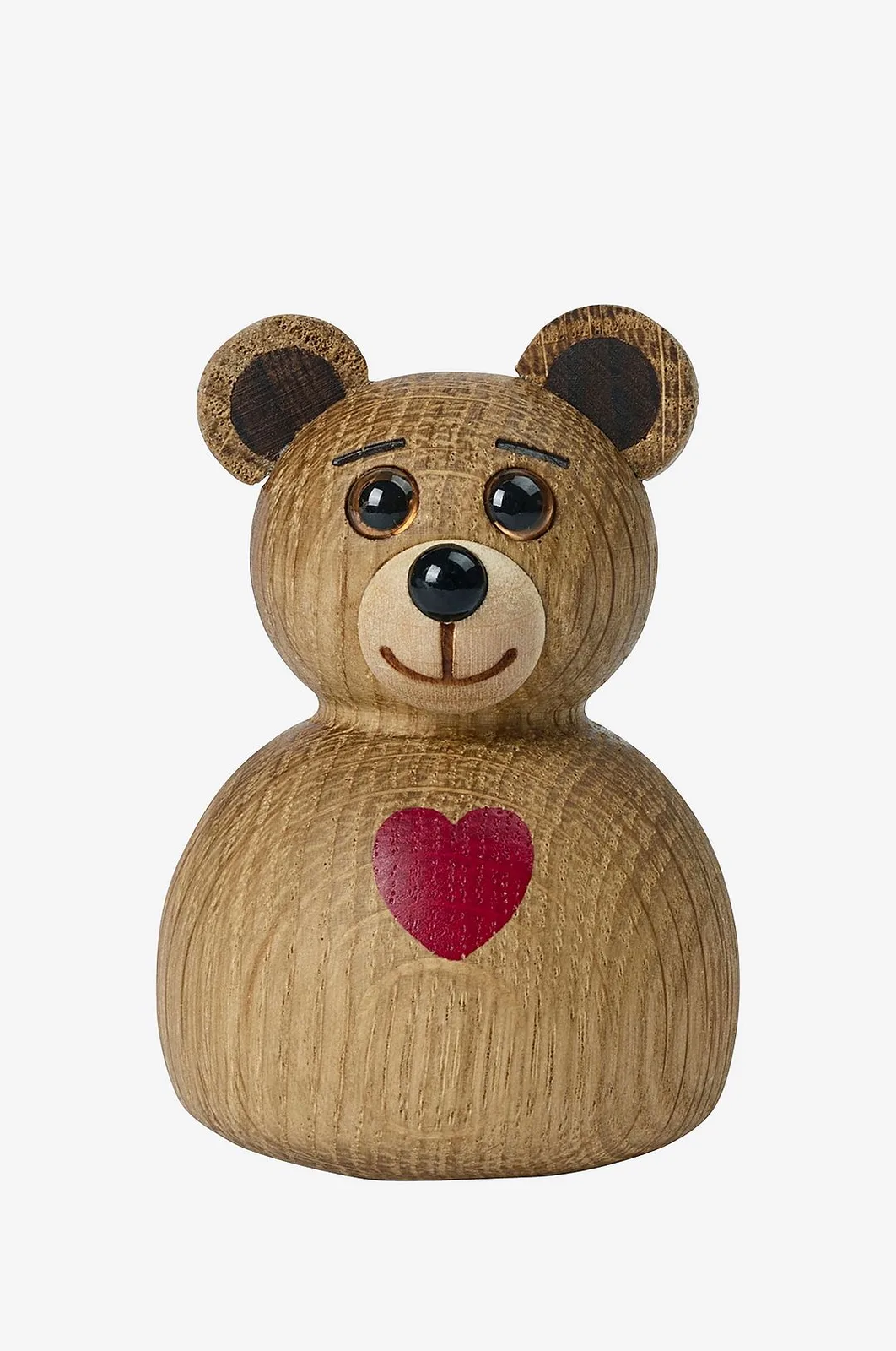 Trædekoration Mini Teddy Bamse 7 cm - Pynteting von Spring Copenhagen in Natur – Produktfoto