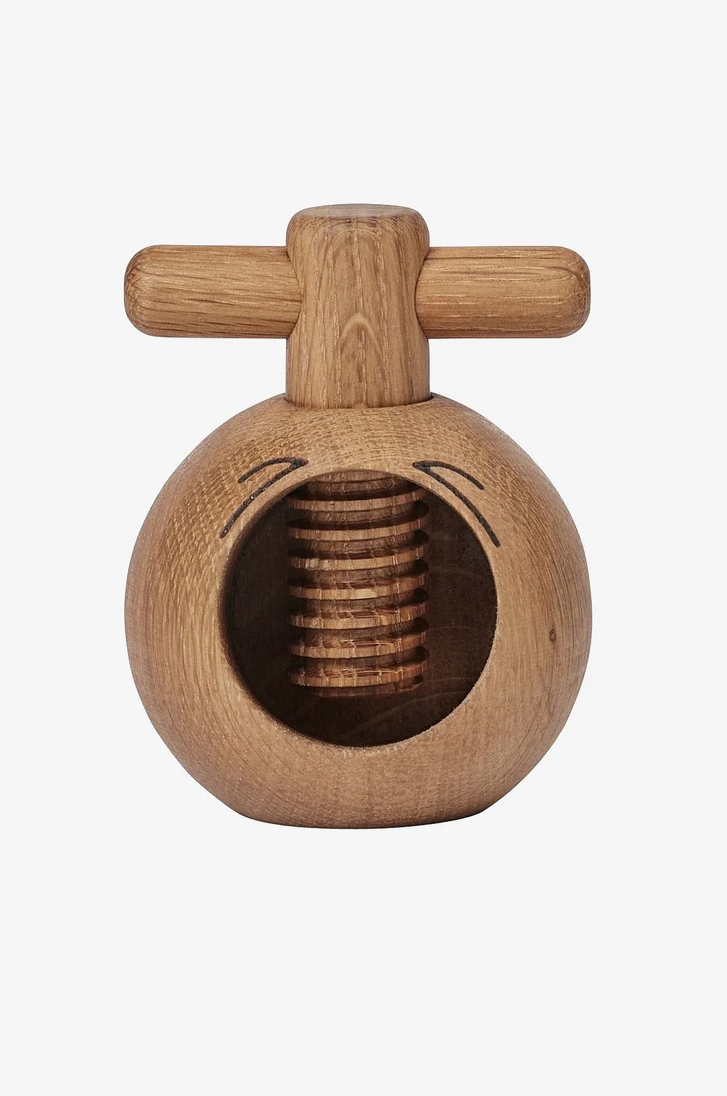 Trædekoration Spring Emotions Crush Nøddeknækker 13 cm - Pynteting van Spring Copenhagen in Naturel – productfoto