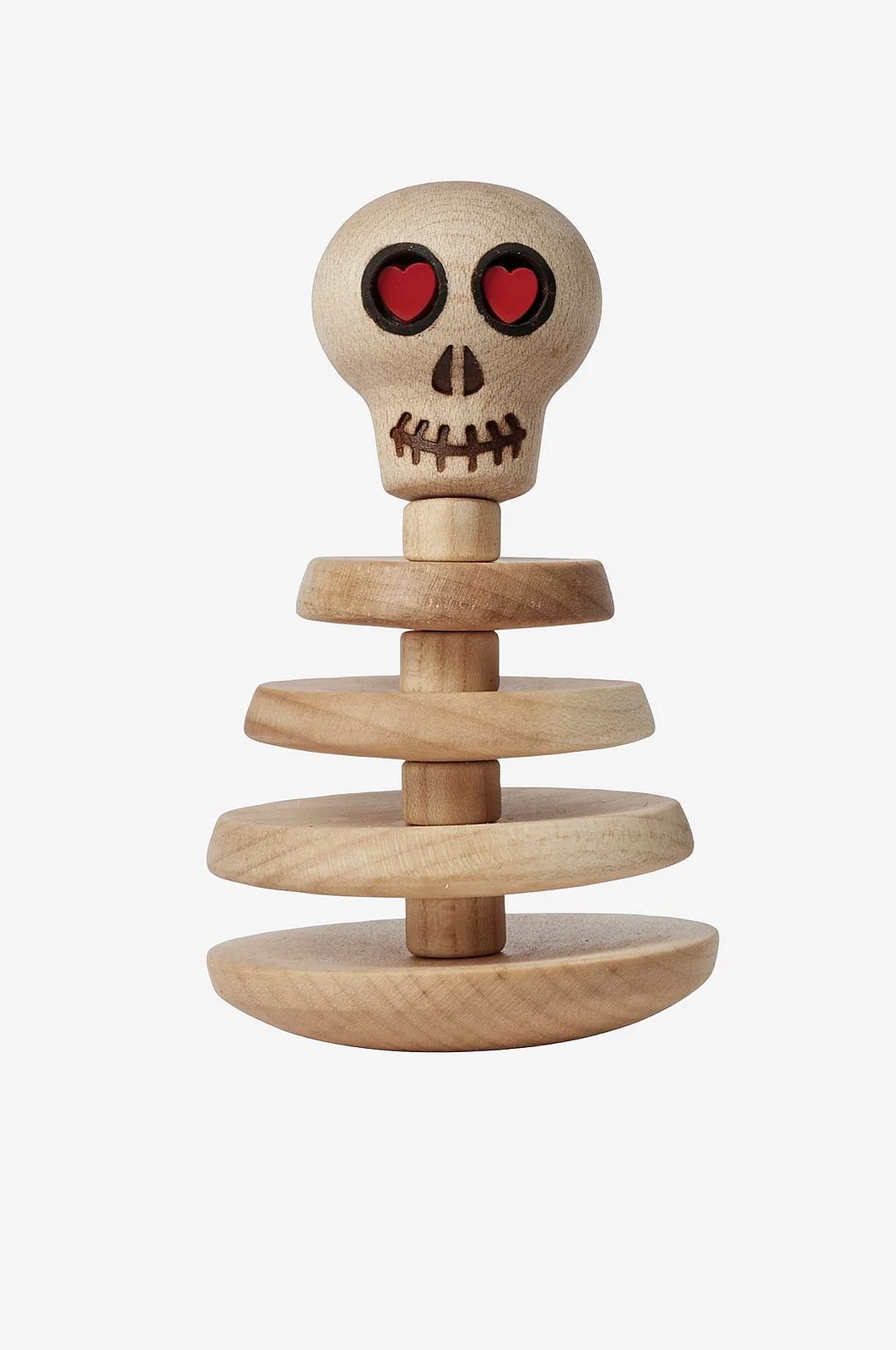 Trædekoration The Skeleton 9,5 cm - Pynteting von Spring Copenhagen in Natur – Produktfoto
