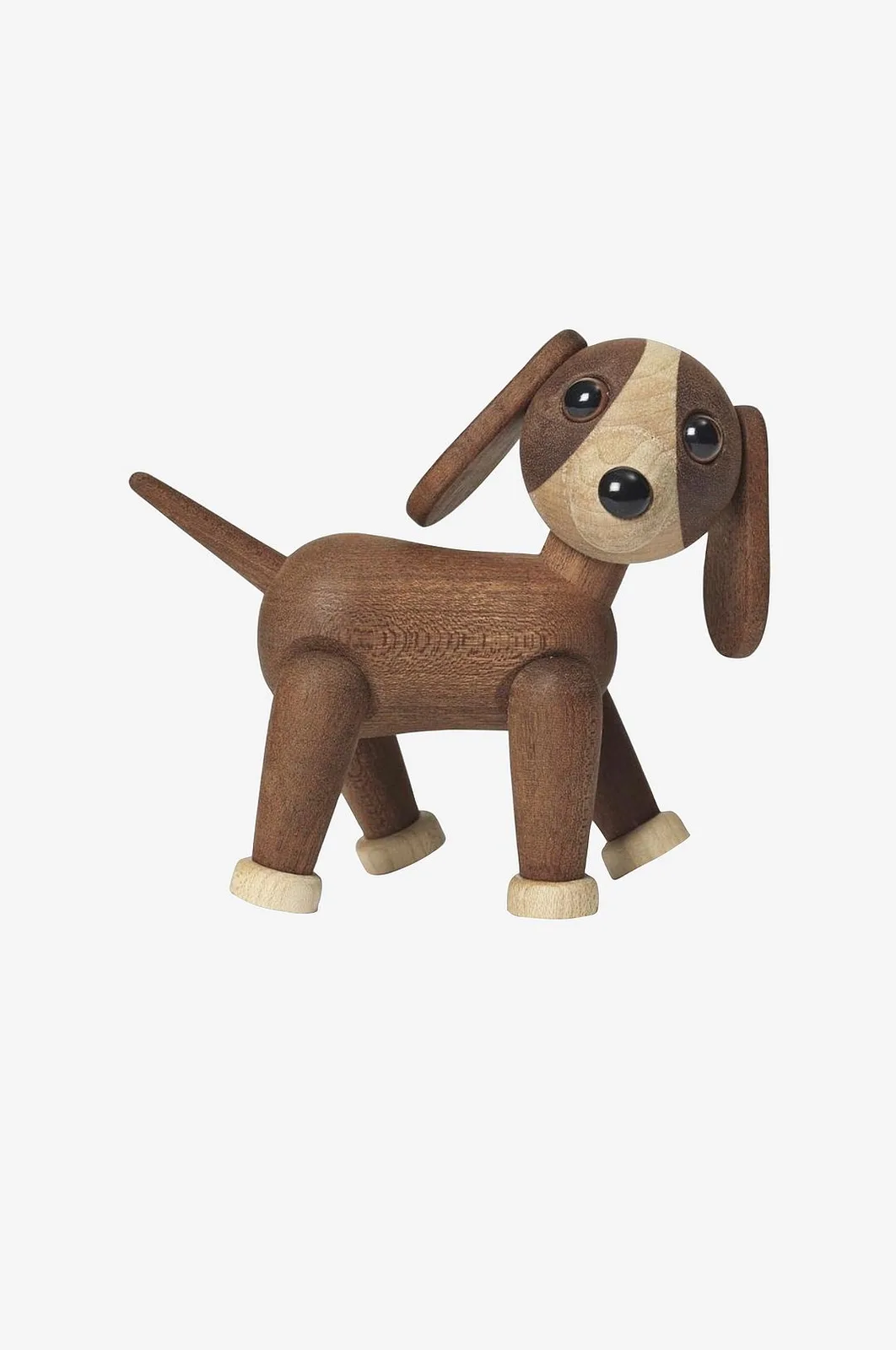 Trædekoration Twix Hund 11 cm - Pynteting von Spring Copenhagen in Braun – Produktfoto