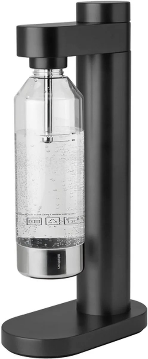 Brus - Sodawatermaker - Bruiswater - Carbonator by Stelton in Zwart – product photo