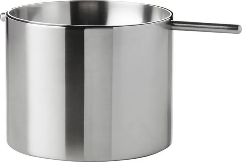 Draaibare Asbak - Ø 7,5 cm fra Stelton i Sølv – produktbillede
