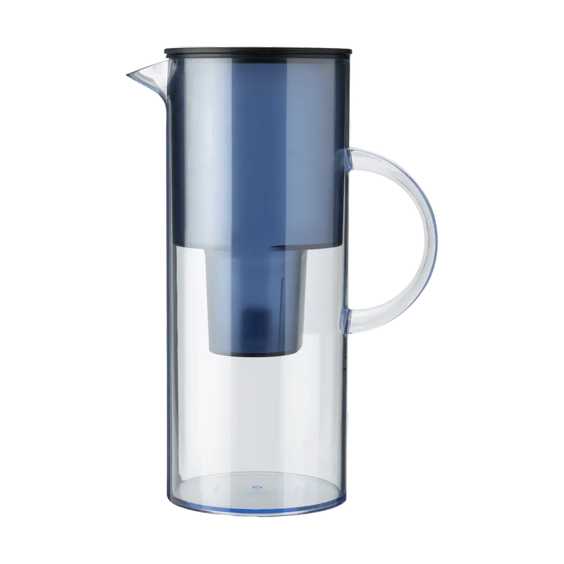 EM77 Kanne mit Wasserfilter 2 L Blue by Stelton – product photo