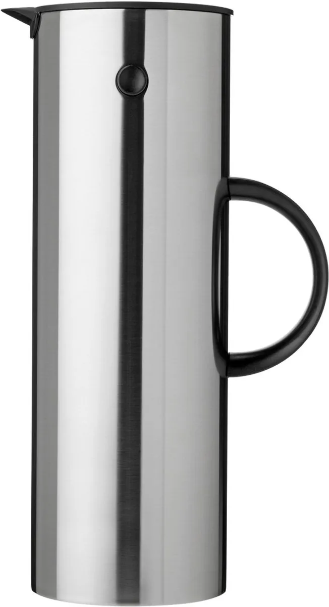 EM77 - Thermoskan - 1L von Stelton in Zilver – Produktfoto