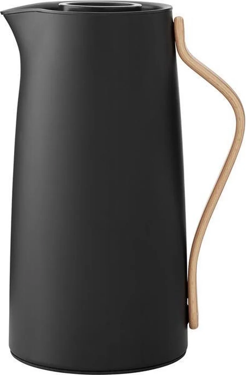 Emma Thermoskan - Koffie - 1,2 Liter - Mat by Stelton in Zwart – product photo