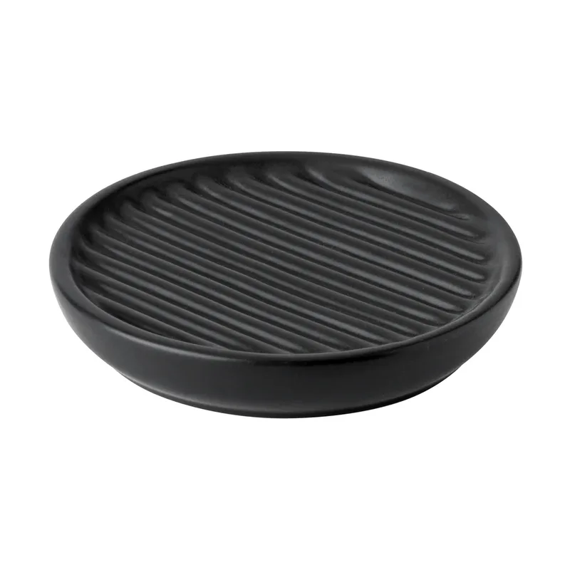 Fjord Seifenschale Ø11 cm Black von Stelton – Produktfoto