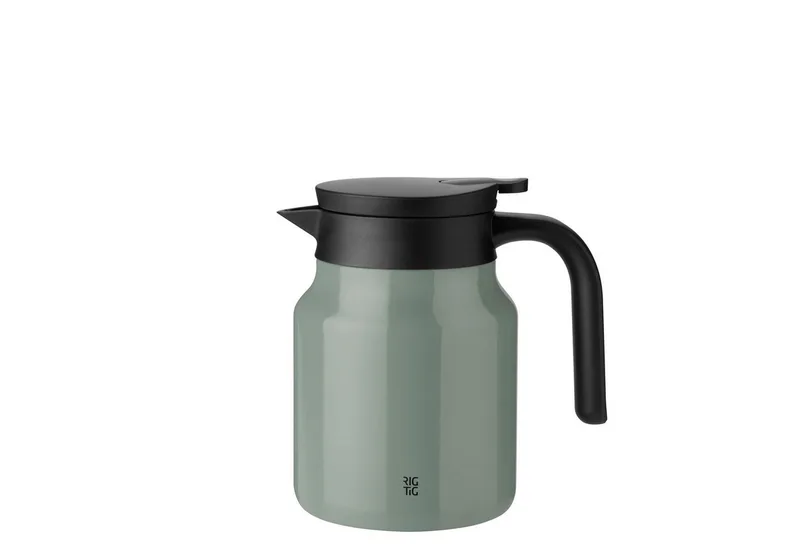 Isolierkanne RIG TIG by stelton THERM-IT Isolierkanne khaki, 0 l, RIG TIG by stelton THERM-IT Isolierkanne khaki by Stelton in Khaki – product photo