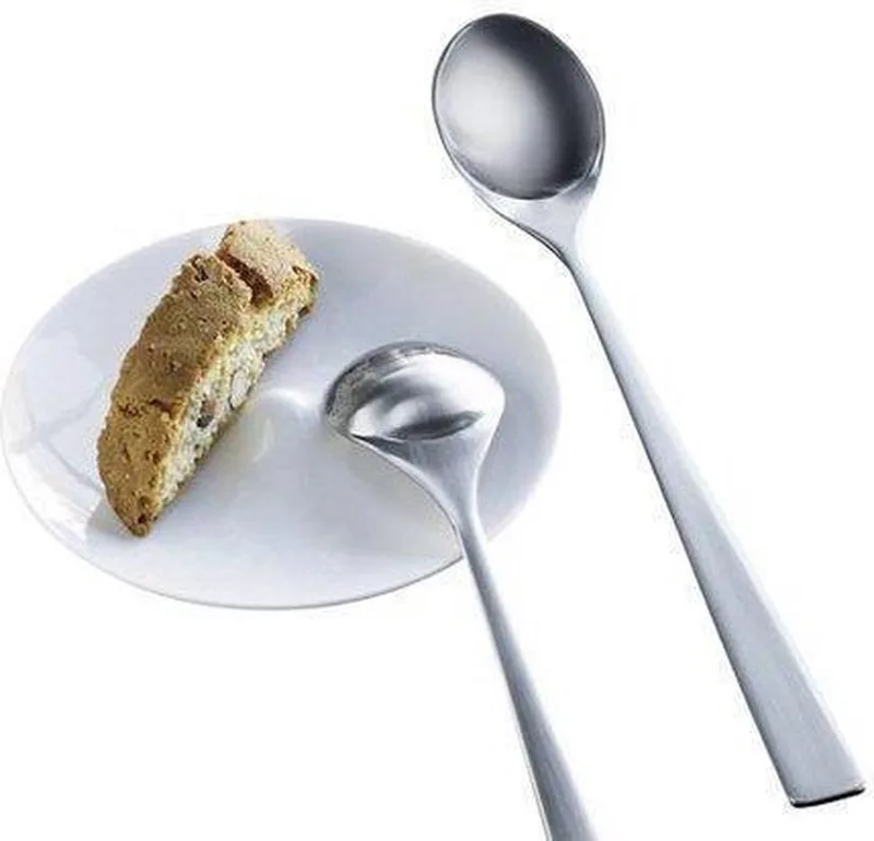 Maya - Caff� Lattelepel de Stelton en Zilver – photo du produit