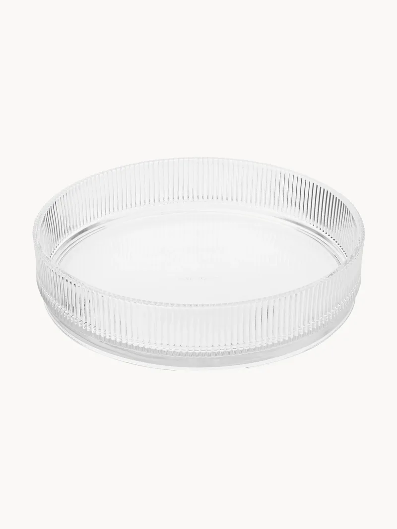 Serveerschaal Pilastro met reliëfpatroon de Stelton – photo du produit