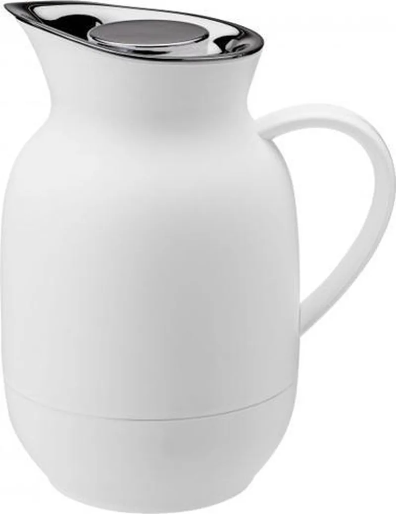 Thermoskan voor koffie Amphora Soft White 1 Liter by Stelton in Wit – product photo