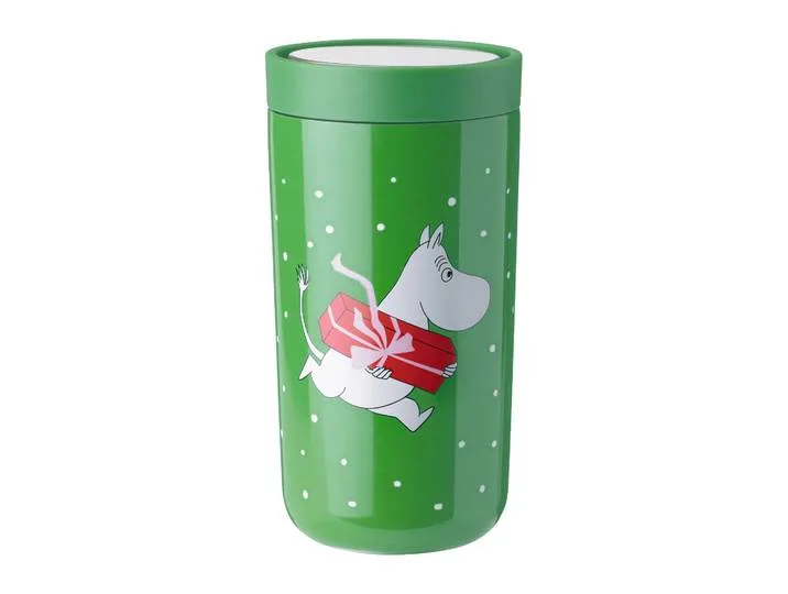 To Go Click Moomin beker 0,2 l Green de Stelton – photo du produit
