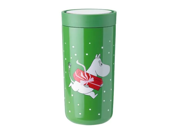 To Go Click Moomin beker 0,4 l Green de Stelton – photo du produit