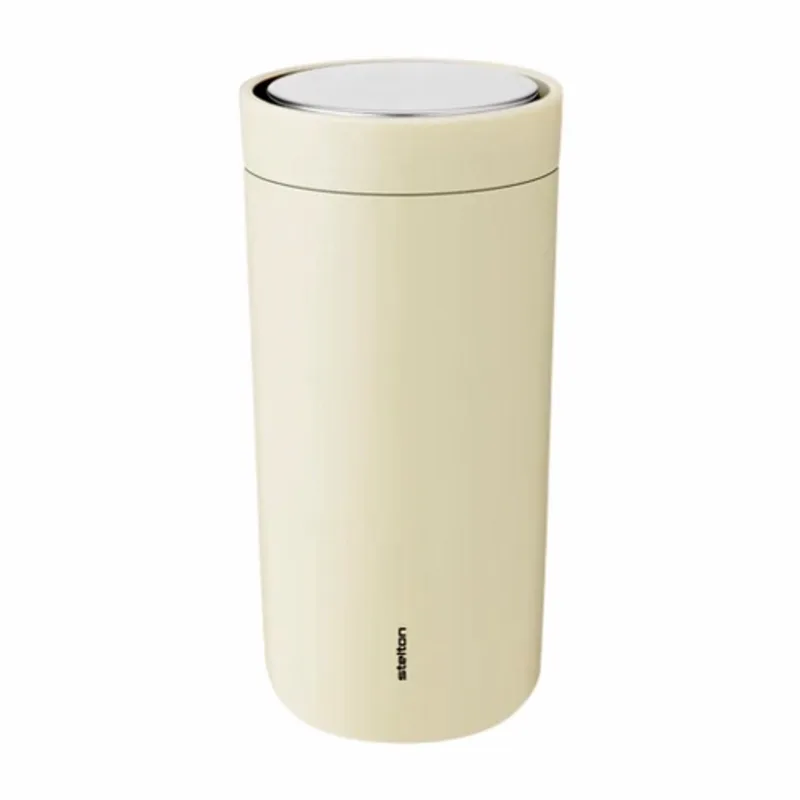 To Go CliCk Thermosbeker Mellow Yellow 40 cl von Stelton in Gelb – Produktfoto