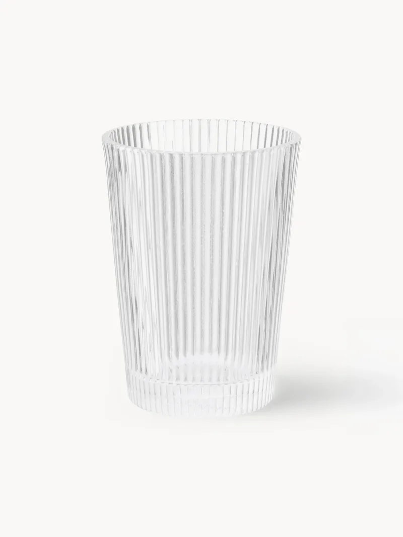 Tumbler Pilastro met reliëfpatroon, 6-delig by Stelton – product photo