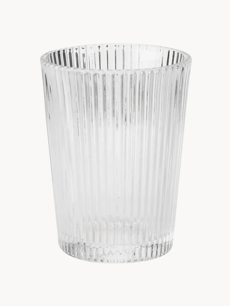 Tumblers Pilastro met reliëf, 6-delig van Stelton – productfoto