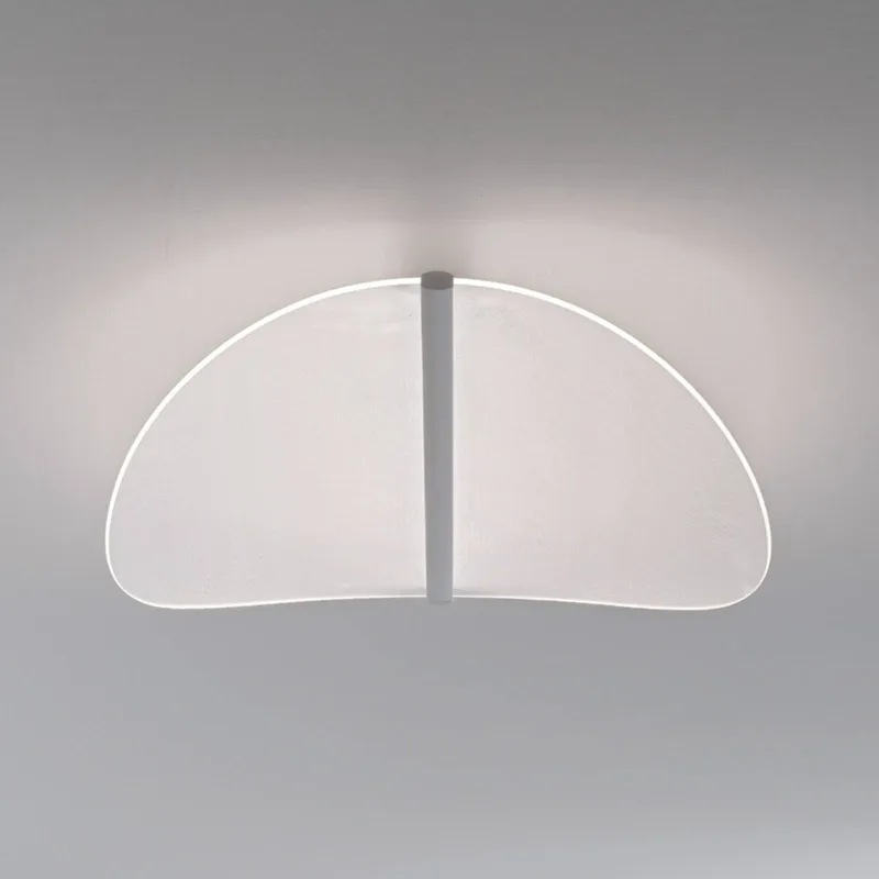 Diphy LED plafondlamp, fase, 76 cm van Stilnovo in Signaalwit (RAL 9003) – productfoto