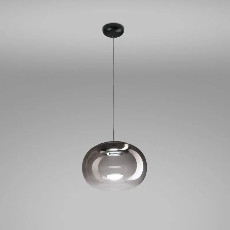 La Mariée hanglamp rookgrijs/zwart de Stilnovo en Rookgrijs, Noir – photo du produit