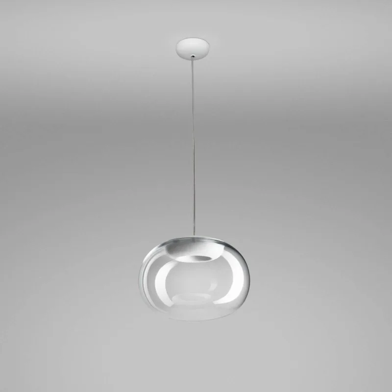 La Mariée LED hanglamp transparant/wit fra Stilnovo i Gennemsigtig, Hvid – produktbillede 2 af 3
