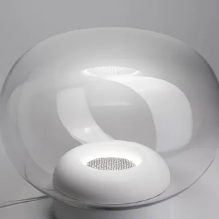 La Mariée LED tafellamp transparant/wit fra Stilnovo i Gennemsigtig, Hvid – produktbillede 1 af 2