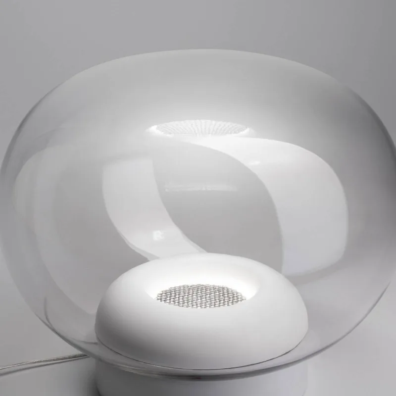 La Mariée LED tafellamp transparant/wit de Stilnovo en Transparent, Blanc – photo du produit