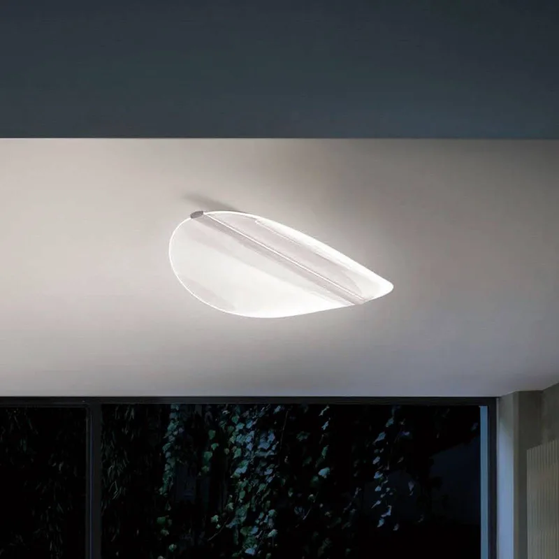 LED plafondlamp Diphy, 54 cm by Stilnovo in Wit, transparant – product photo
