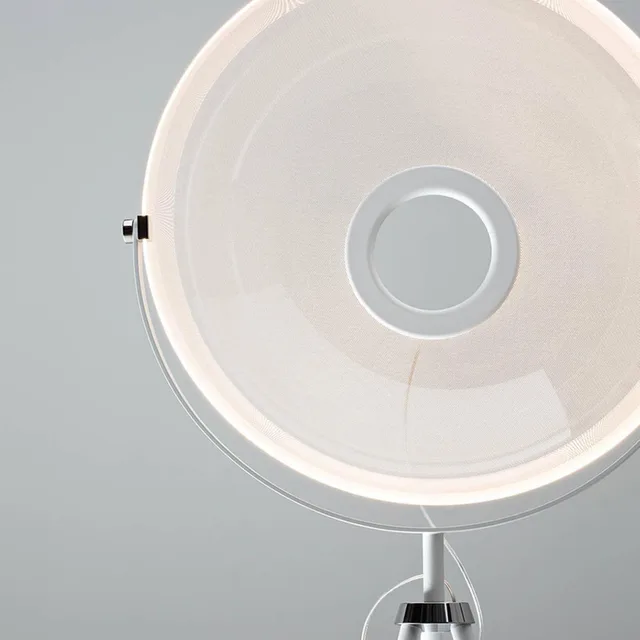 LED vloerlamp Demi Moon, hoogte 196 cm