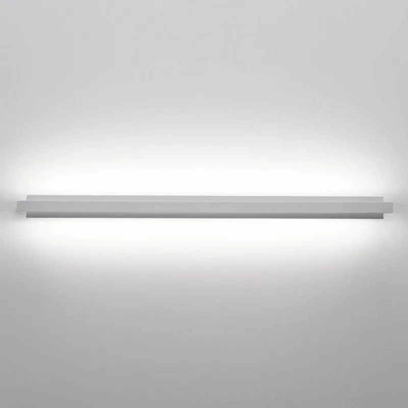 LED wandlamp Tablet W1, breedte 66 cm de Stilnovo en Wit – photo du produit