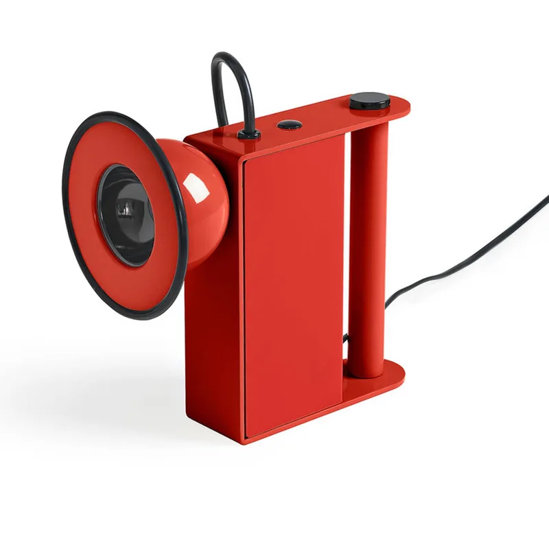 Minibox LED tafellamp, rood by Stilnovo in Rood (RAL 3000) – product photo
