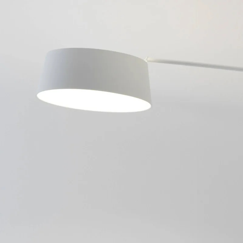 Oxygen FL1 LED-booglamp, wit by Stilnovo in Wit. wit gemarkeerd (RAL 9003) – product photo