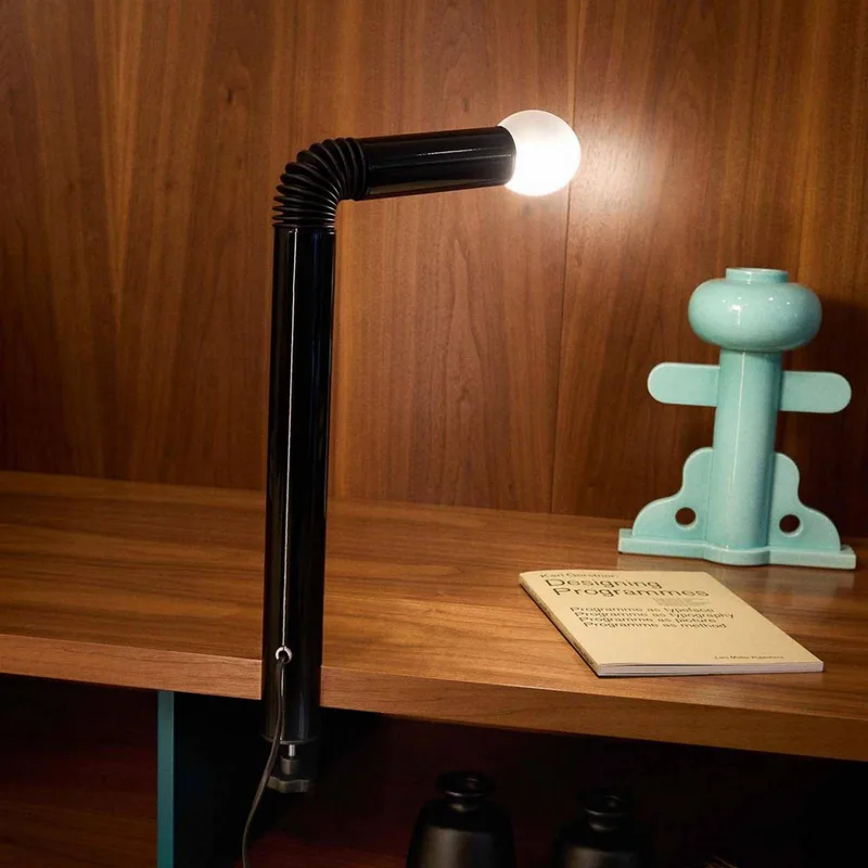 tafellamp Periscopio, hoogte 68 cm, metaal von Stilnovo in Zwart – Produktfoto