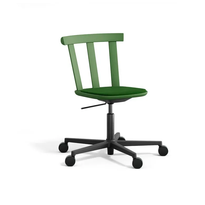 Alt Drehstuhl mit gepolstertem Sitz Birke Hallingdal 65-960 green-moosgrün 16 von Stolab – Produktfoto