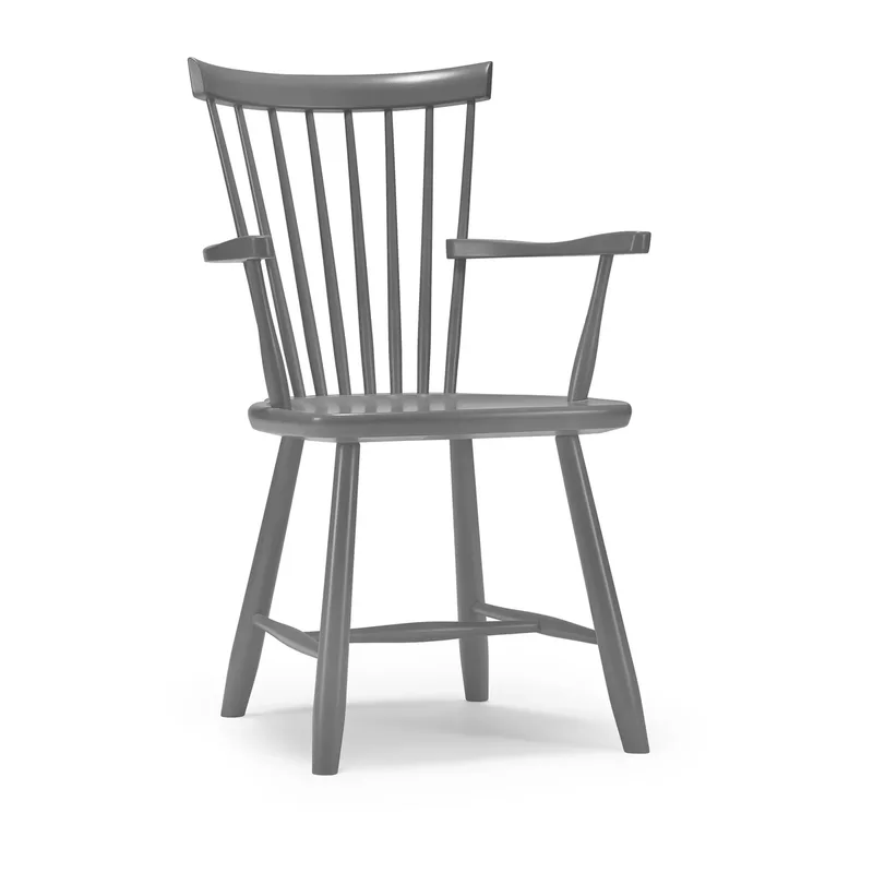 Lilla Åland Armlehnstuhl Dunkelgrau (Birke) by Stolab – product photo