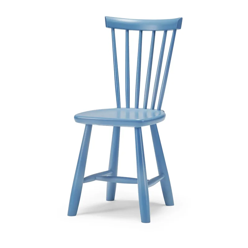 Lilla Åland Kinderstuhl Birke 33cm Dämmerungsblau von Stolab – Produktfoto