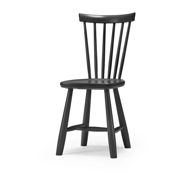 Lilla Åland Kinderstuhl Birke 33cm Schwarz von Stolab – Produktfoto