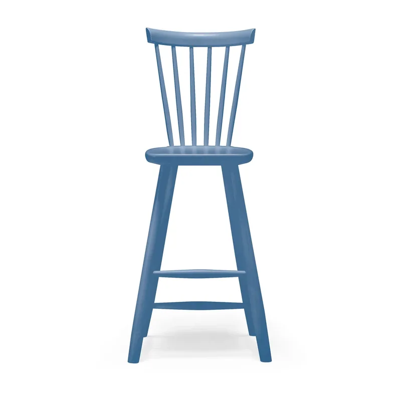 Lilla Åland Kinderstuhl Birke 52cm Dämmerungsblau von Stolab – Produktfoto