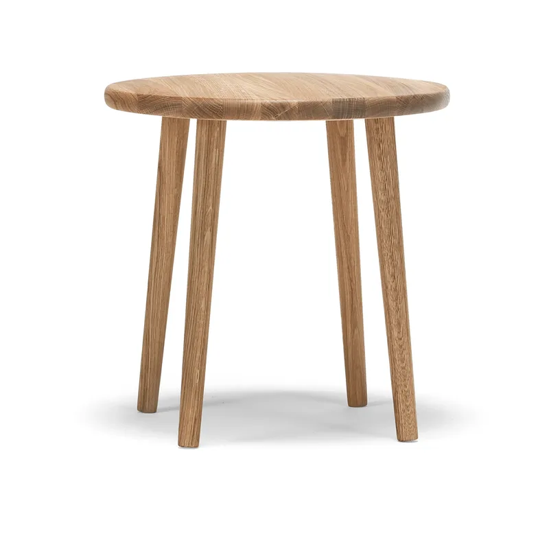 Miss Button Hocker Eiche natürlich geölt, niedrig by Stolab – product photo