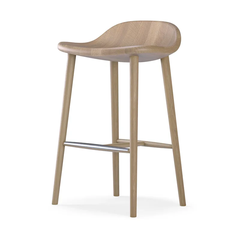Miss Holly Barstuhl Eiche weiß geölt by Stolab – product photo