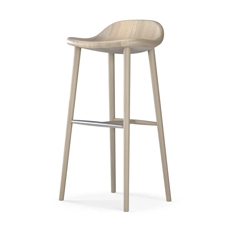 Miss Holly Barstuhl H78 Eiche hell mattlackiert by Stolab – product photo