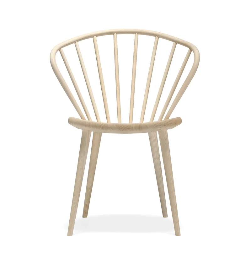 Miss Holly Stuhl Esche hell mattlackiert van Stolab – productfoto