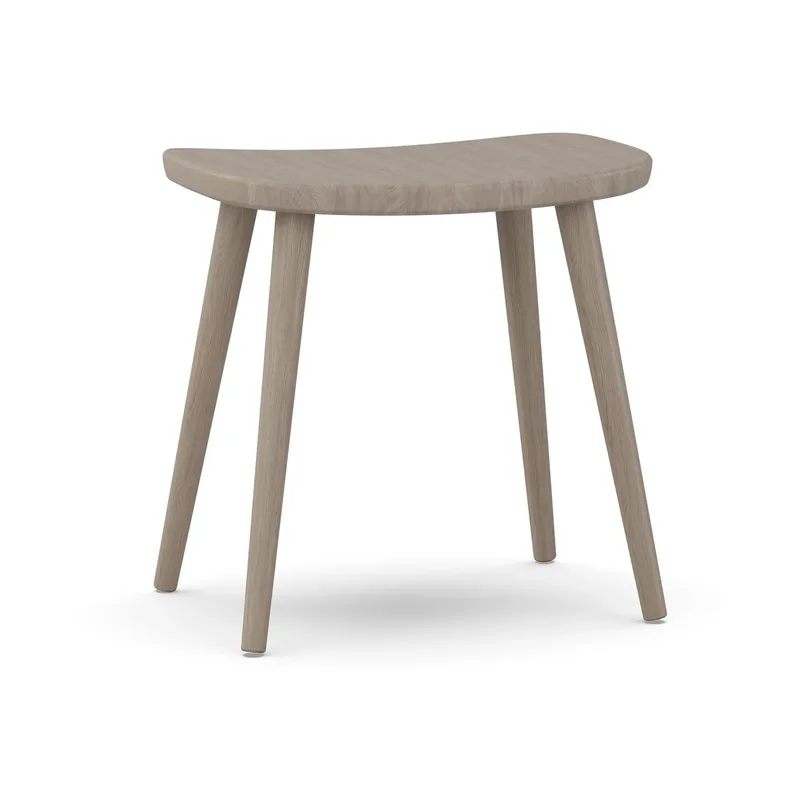 Palle Hocker Eiche Weißöl från Stolab – produktbild