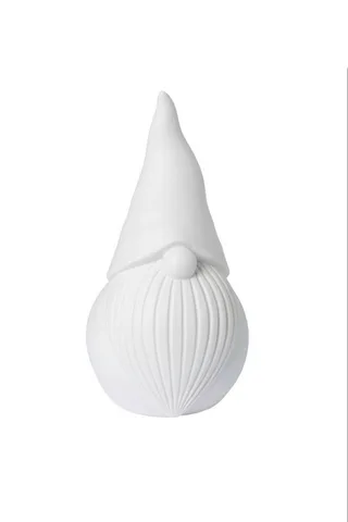 Dekofigur Santa Stig Weihnachtsmann Keramik Weiß, Weihnachtsfigur aus Keramik de Storefactory – photo du produit 2 sur 3