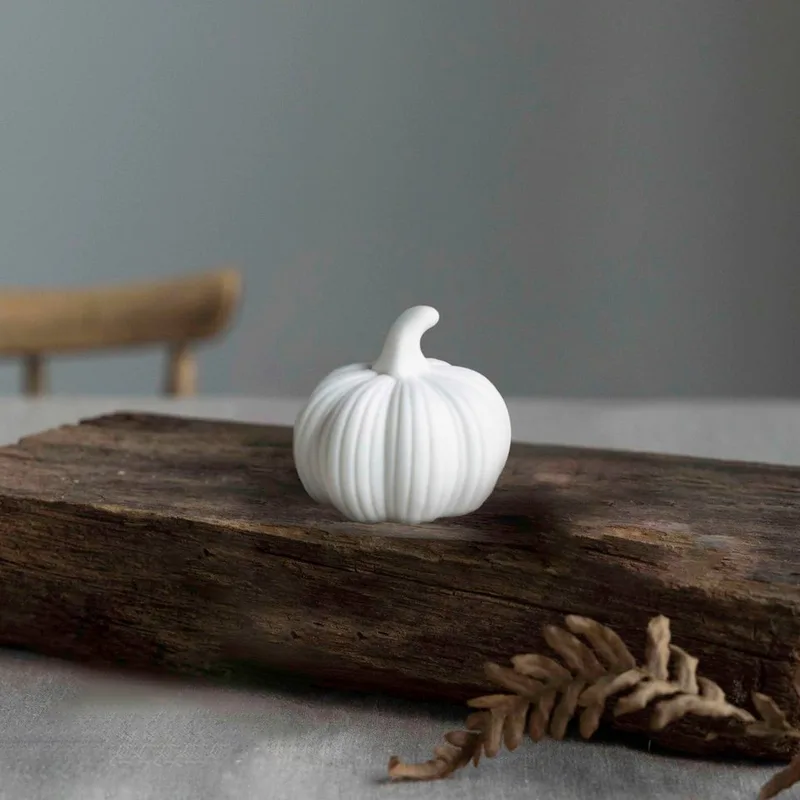 Dekoobjekt Kürbis Hagshult Herbstdeko in van Storefactory in Wit – productfoto 1 van 4