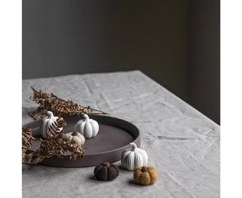 Dekoobjekt Kürbis Hagshult Herbstdeko in van Storefactory in Wit – productfoto 2 van 4