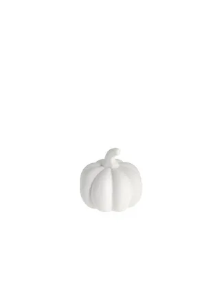 Dekoobjekt Kürbis Hagsvik Herbstdeko Keramik Weiß, Dekoobjekt für Halloween från Storefactory – produktbild 1 av 2