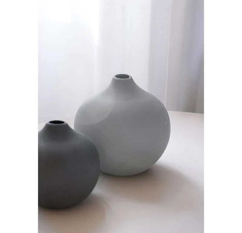 Dekovase Vase Fröbacken Light Grey (13cm) by Storefactory – product photo 3 of 3