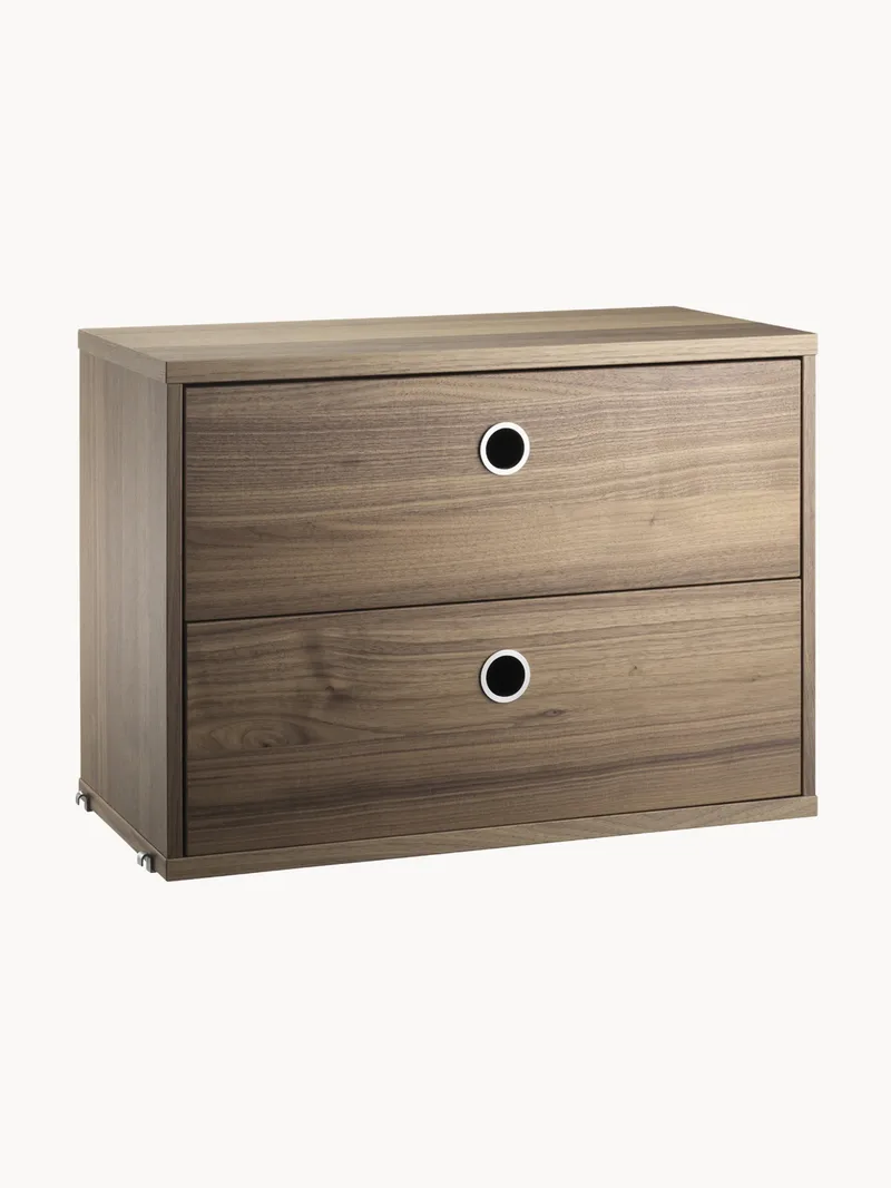 Kast String System met lades, B 58 x D 30 cm fra String Furniture – produktbillede